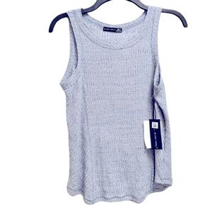 NWT BLACK TAPE tank top denim blue sleeveless shirt size S